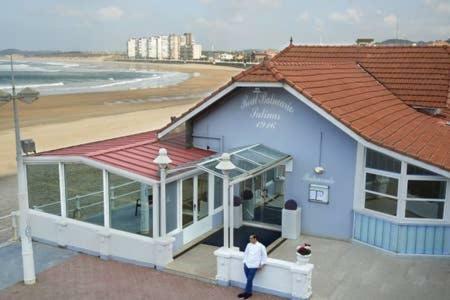 萨利纳斯Casa De Vacaciones Y Escapadas, Salinas, Asturias, Espana别墅 外观 照片