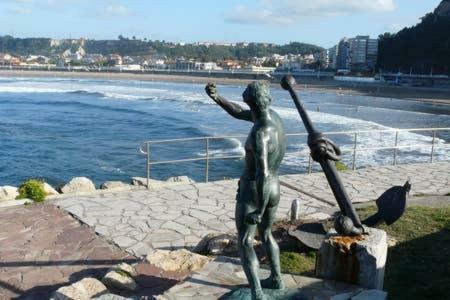 萨利纳斯Casa De Vacaciones Y Escapadas, Salinas, Asturias, Espana别墅 外观 照片